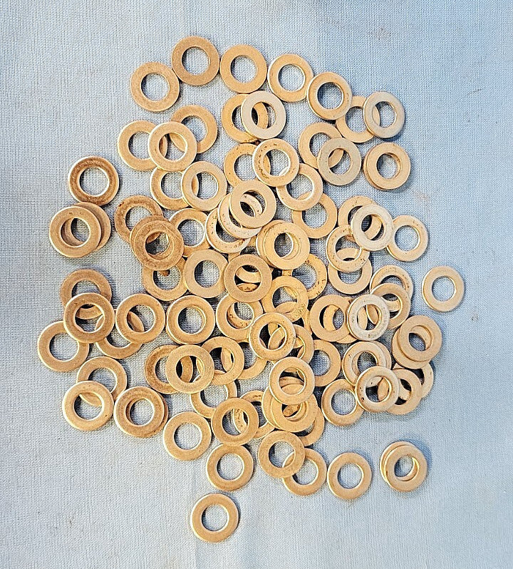 FLAT WASHER ID: 8MM OD: 16MM (LOT OF 100)