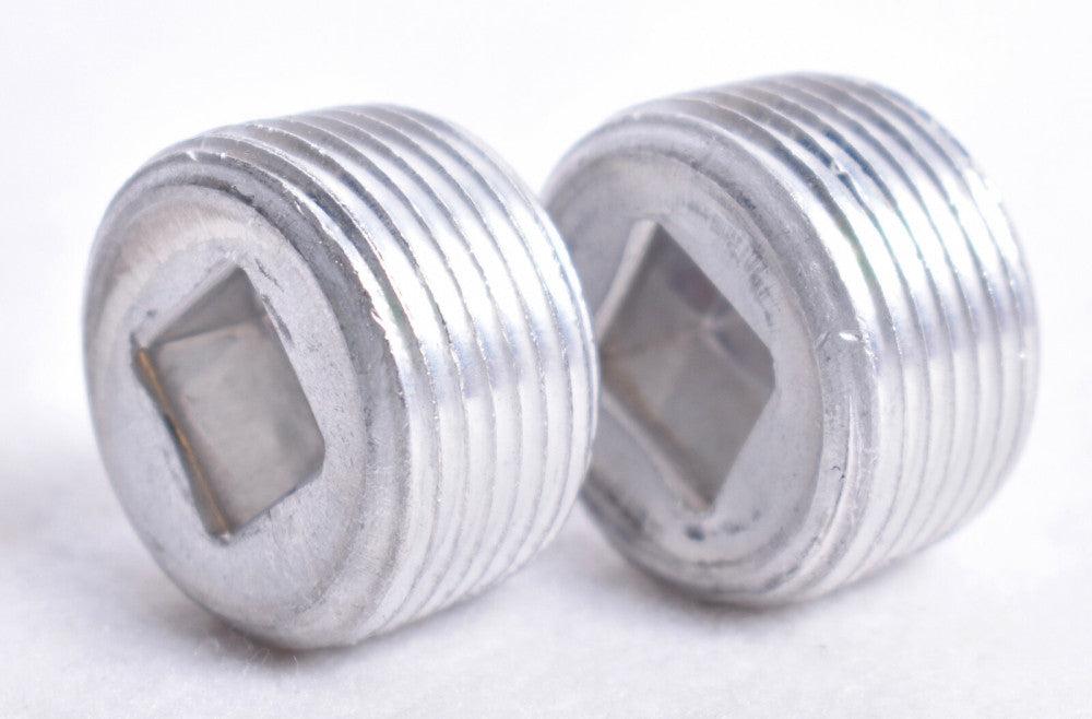 2 Count Crouse-Hinds 1" Threaded Recessed Aluminum Hole Plugs PLG3SA PLG 3 SA