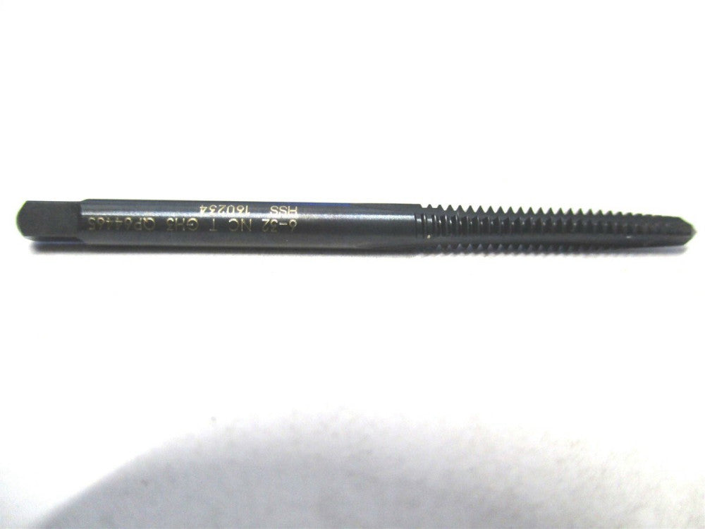 Quality Plus (QP64465) #6-32 NC H3 3-Flute HSS Taper Straight Flute Tap - 9 QTY