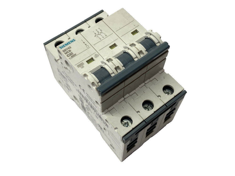 Siemens 5SY4332-7 Miniature Circuit Breaker 3-Pole 32A 400V