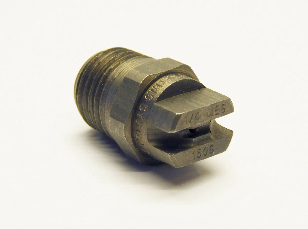 (5 pcs) Washjet Stainless Steel 1/4" MEG Nozzle 1506, Size #6 15°