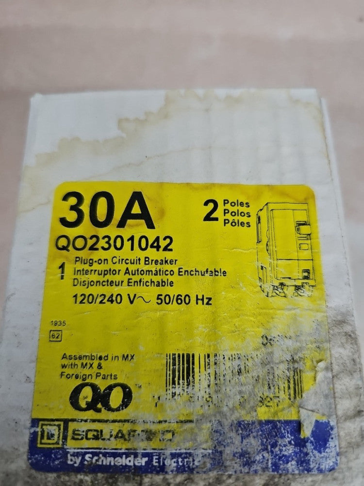 Square D QO2301042 30 Amp NOS