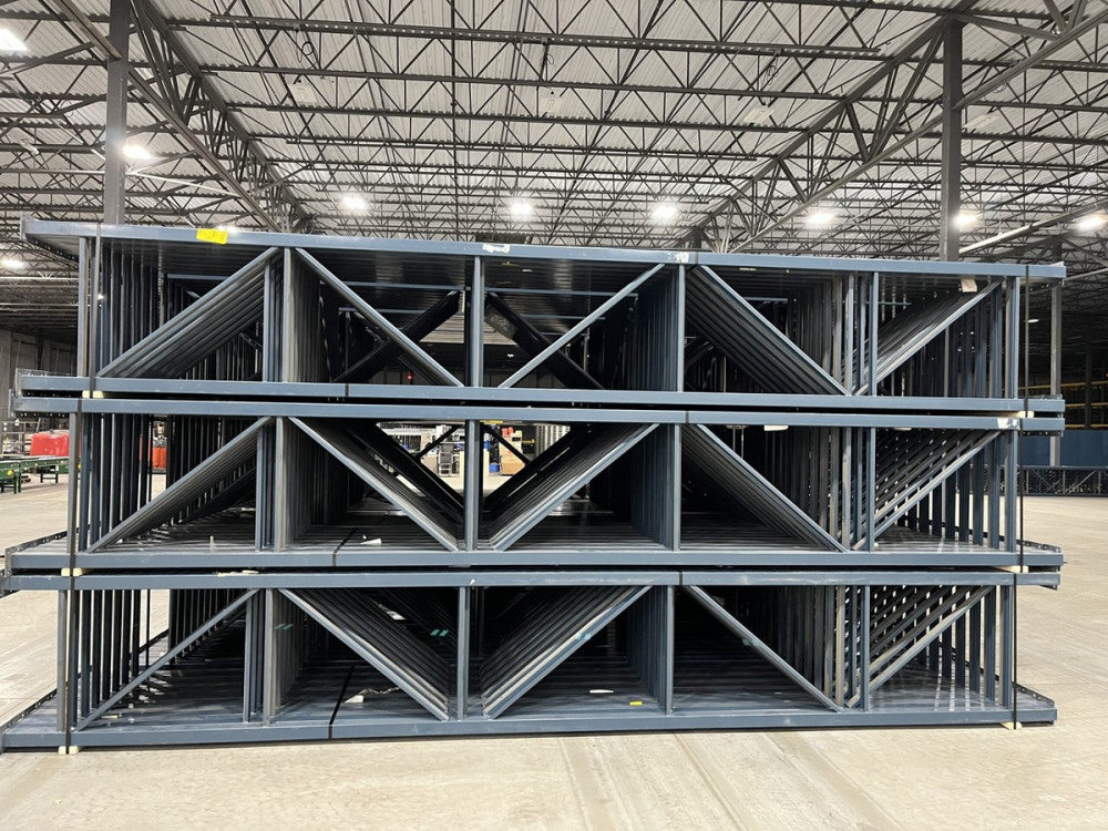 Unarco SuperPost  36" x 20' Pallet Rack Upright Box Frame T-Bolt Racking