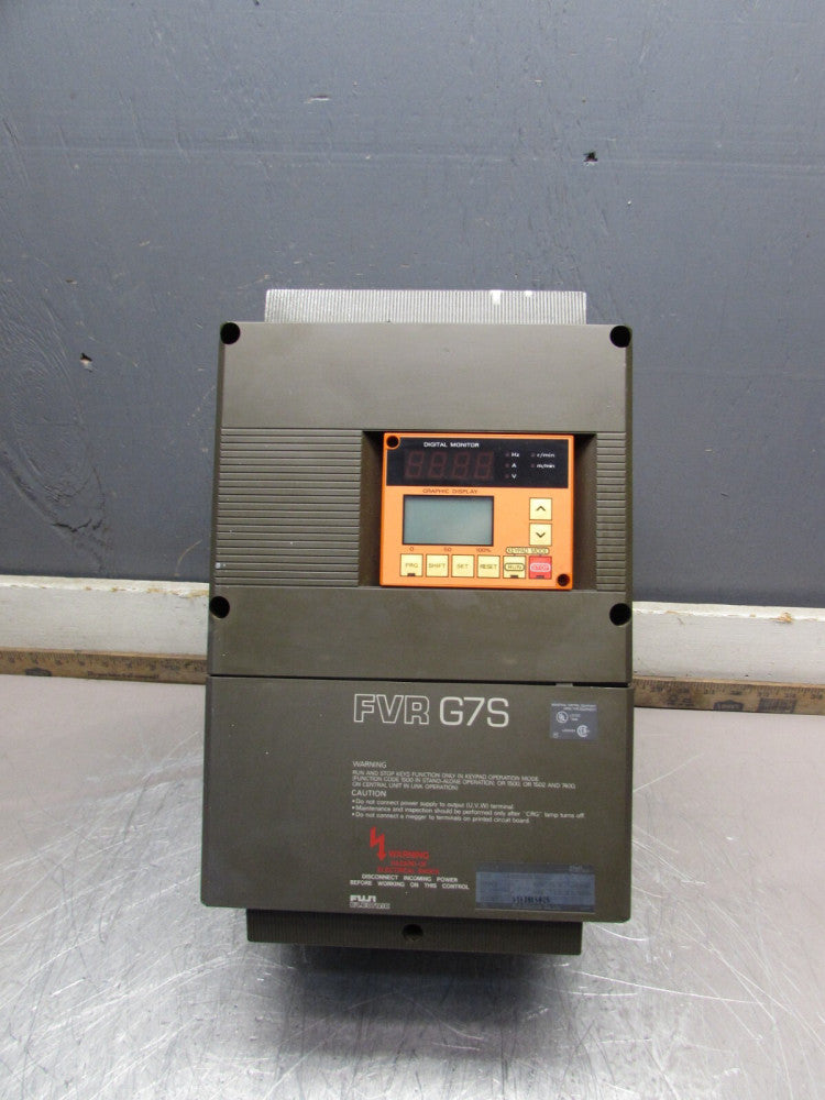 FUJI ELECTRIC FVR055G7S-4UX  , VFD, 3ph/ 460V/ 13.7A, GOOD TAKEOUT! MAKE OFFER!