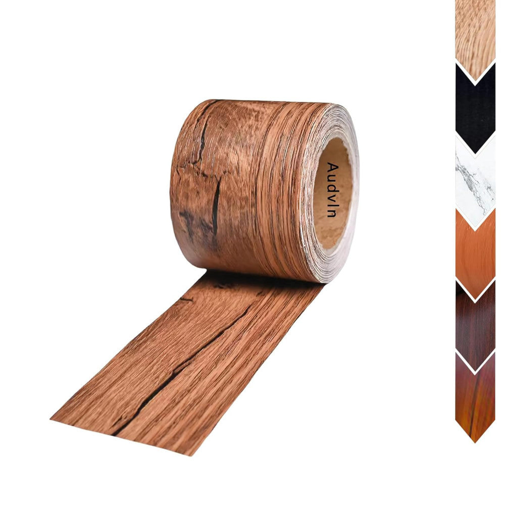 Wood Grain Repair Tape, 2" X 32Ft Self Adhesive Tape for Furniture, Flooring, Ca