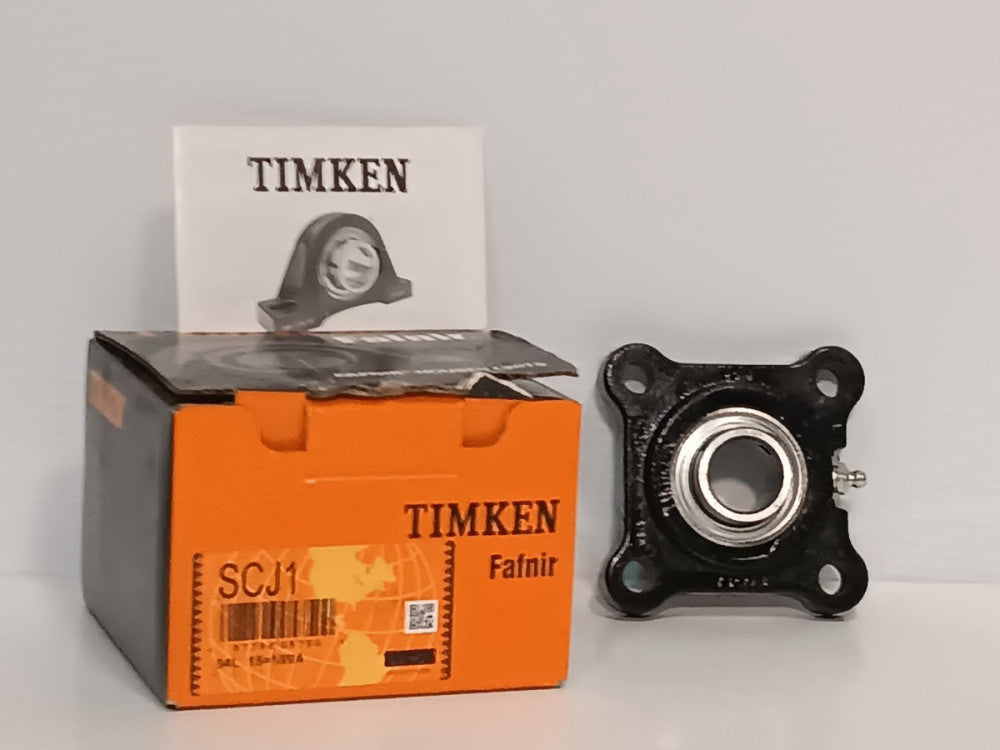 Timken (Fafnir) SCJ1 Flange-Mount Ball Bearing Unit, 1" Bore, GYA100RRB Bearing