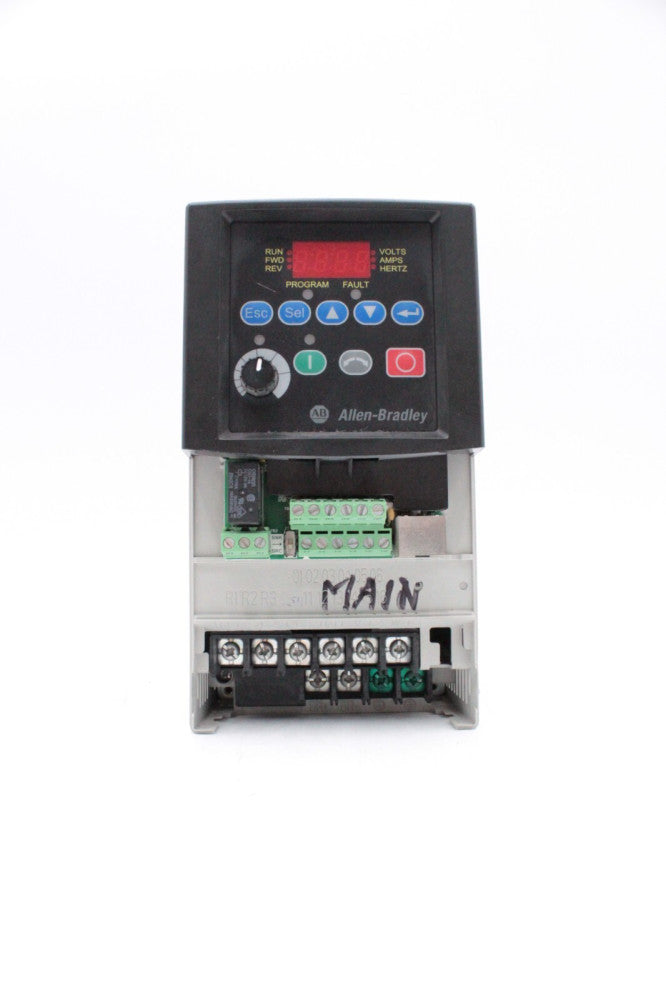 Allen-Bradley 22A-D6P0N104 PowerFlex 4 Adjustable Frequency AC Drive (No Cover)