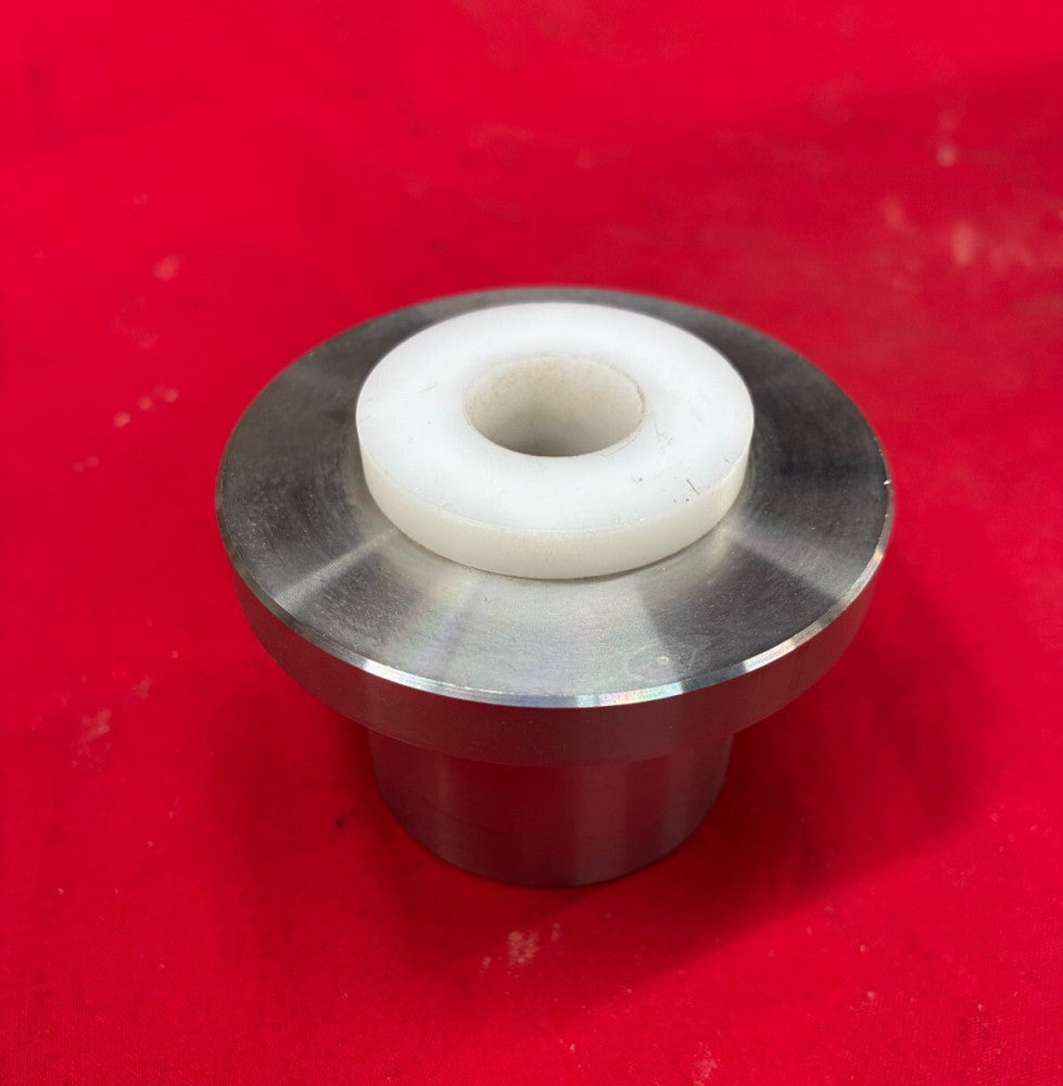 UNBRANDED LONG STEEL FLANGE SPACER BUSHING ID: 3/4"  OD: 3" HEIGHT: 2-3/8"
