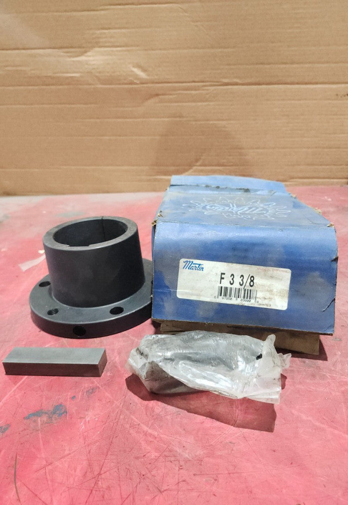 NEW IN BOX MARTIN F 3 3/8 QD BUSHING F 3-3/8"