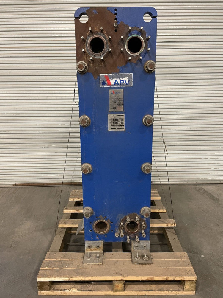 APV R5 MGS-16 Plate and Frame Heat Exchanger 150/195psi -20/275F