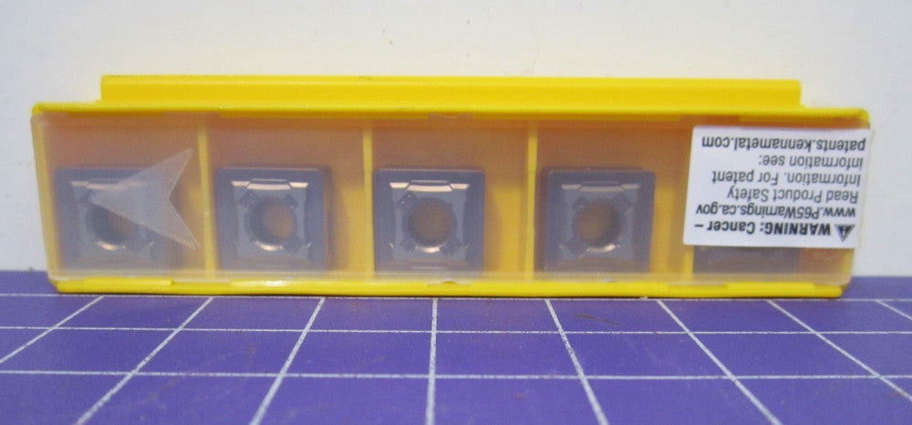 KENNAMETAL (5631151) Carbide Turning Inserts SNMG432RP KCP25B Pack of 5