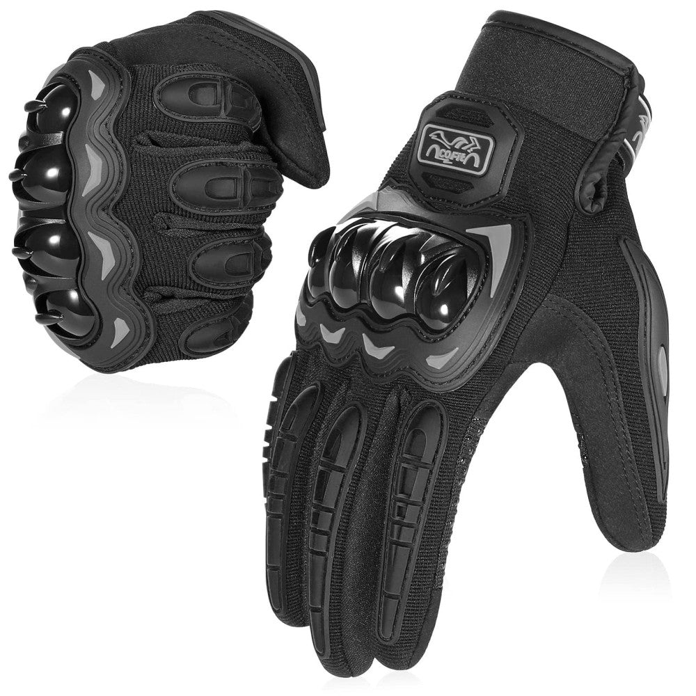 Motorcycle Gloves for Men and Women, Full Finger Touchscreen Motorbike Gloves...