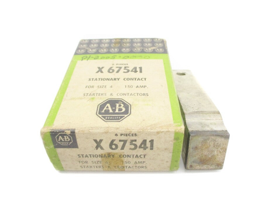ALLEN BRADLEY X67541 (PKG OF 6) (BK/GR) NSMP