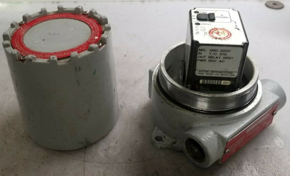 ACTION PAK 1280-2000 FIELD CONFIGURABLE LIMIT ALARM HAZARDOUS LOCATION EIH 22 MF