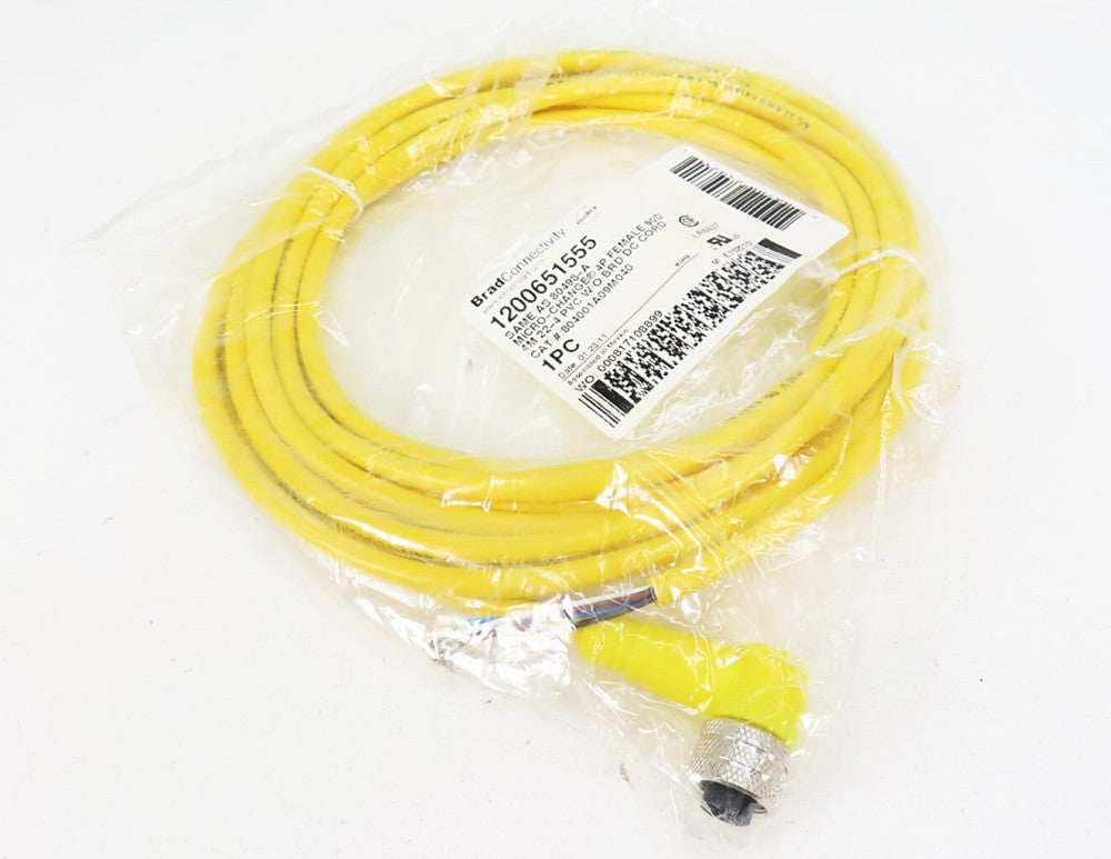 Brad Connectivity  1200651555  804001A09M040 Micro-Change Cord Set 80498-A  NEW