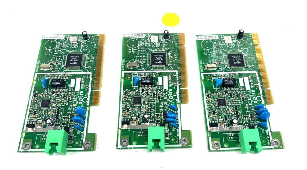 AGERE SYSTEMS D-1156 KB5817 INTERNAL PCI 56K CARD MODEM OAL  4-7/8" LOT OF 3
