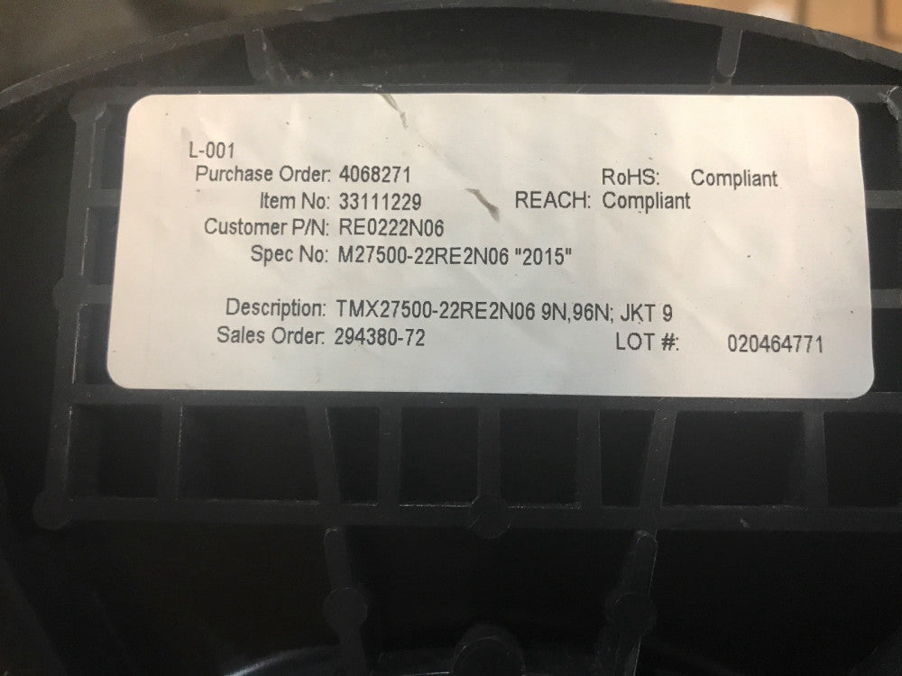 Carlisle / Thermax TMX27500-22RE2N06 CABLE 9N, 96N   SPOOL1400 FT