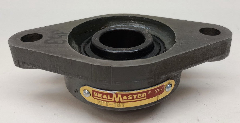 SealMaster SFT-16T Flange Mount Bearing 1" Bore 2 Bolt Collar Not Included