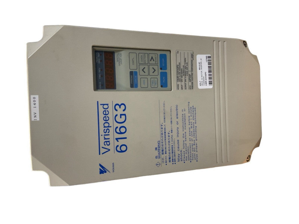 YASKAWA CIMR-G3V42P2 AC DRIVE 3HP CIMRG3V42P2