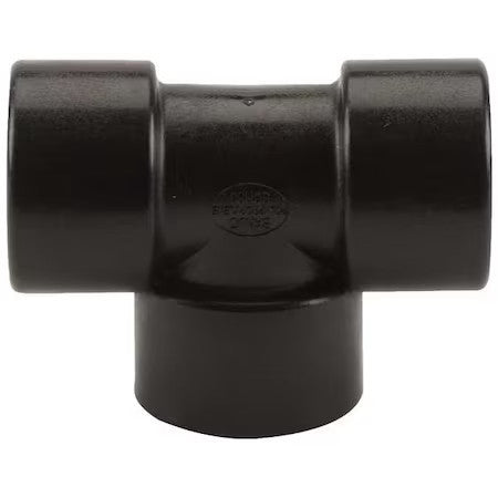 Zoro Select Tee100 Tee, Polypropylene, 1", Schedule 80, 300 Psi Max Pressure