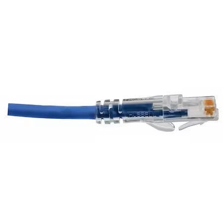 Hubbell Premise Wiring Hc6ab50 Ethernet Cable,Cat 6A,Blue,50 Ft.