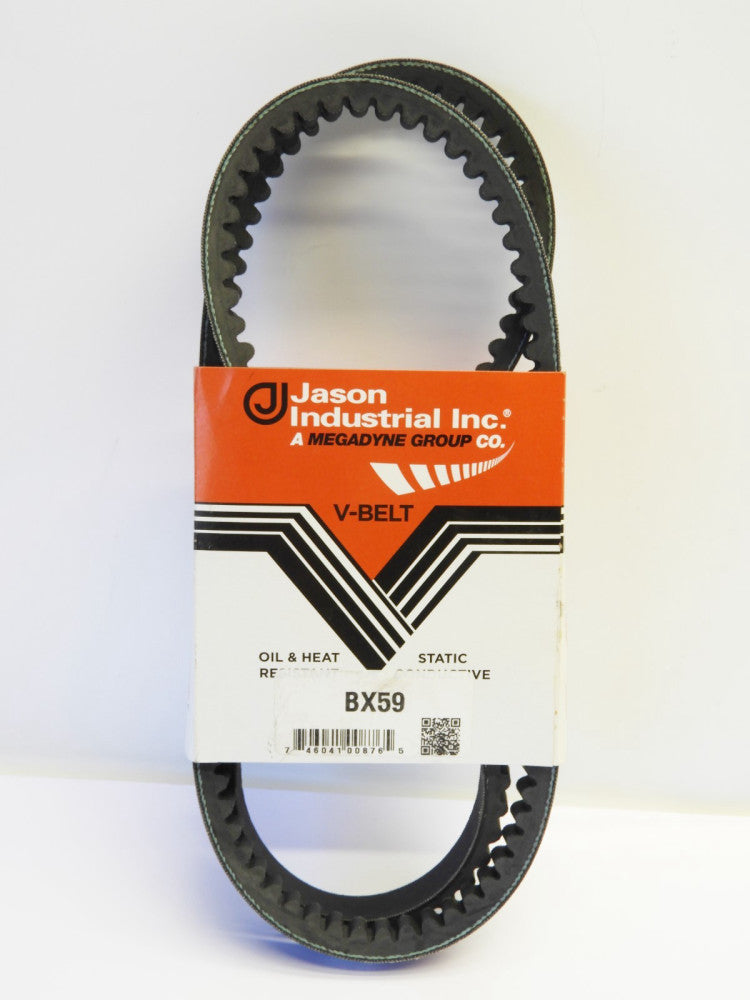 Jason BX59 Molded Cogged V Belt Genuine OEM