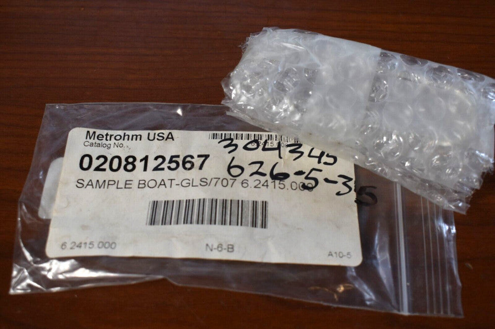 Metrohm 6.2415.000 Glass Sample Boat