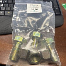 AGCO BOLT AND NUT KIT (3) BOLTS 30037 1-8 X 2 GR8 ZY, (3) NUTS 5350 1-8 GR8 ZY