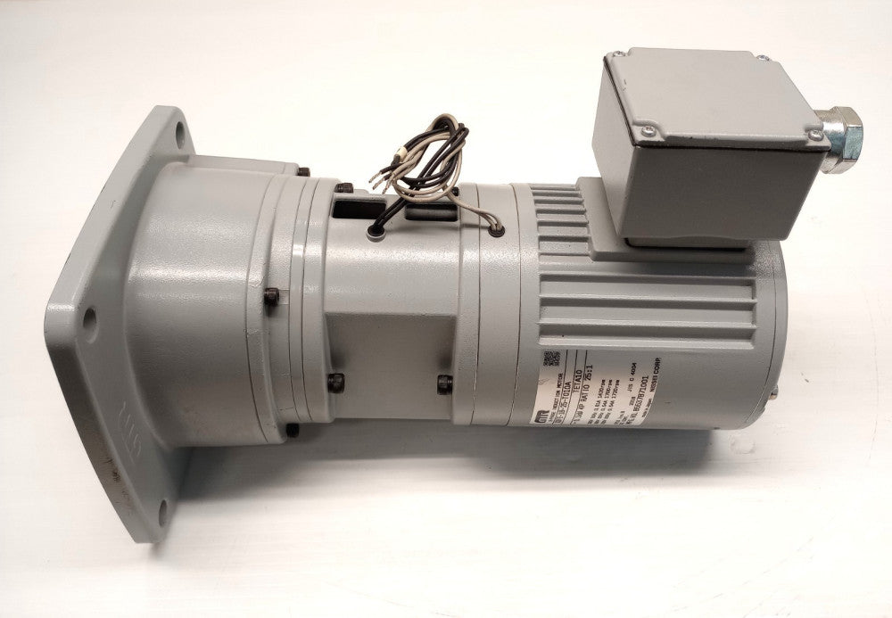 Nissei GTR G3FE-18-25-T010A 3 Phase Induction Motor 18mm Keyed Shaft 25:1 Ratio