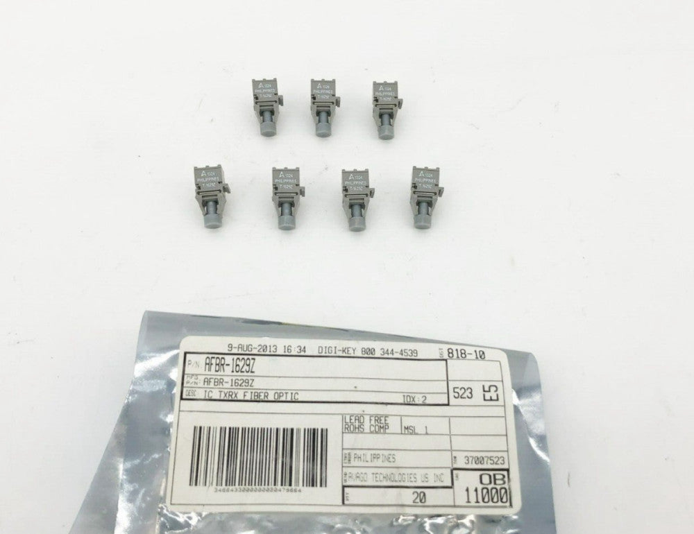 Lot of 7 New Broadcom Fiber Optic Transmitters 650 nm 50 Mbaud 50 m 21 mA 3.3 V