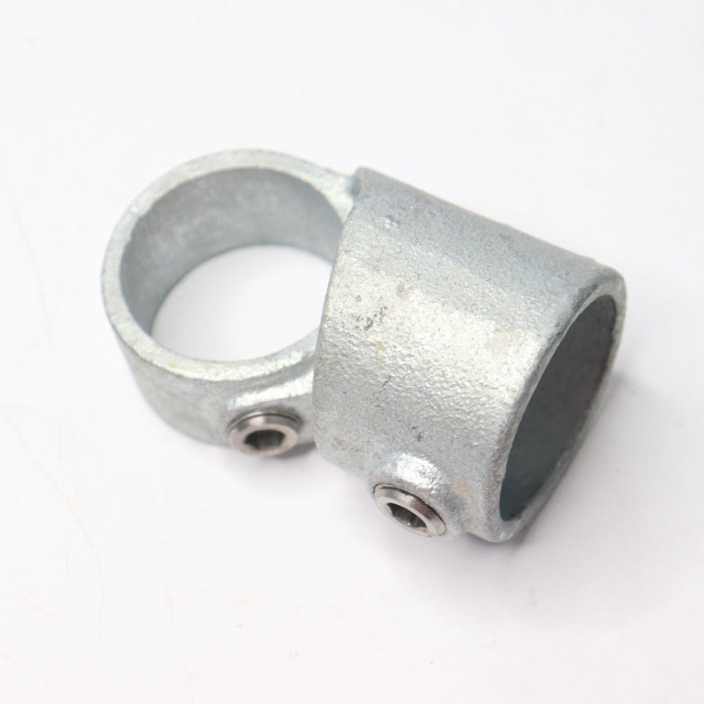  Adjustable Side Outlet Tee Malleable Iron Galvanized Finish 2" 