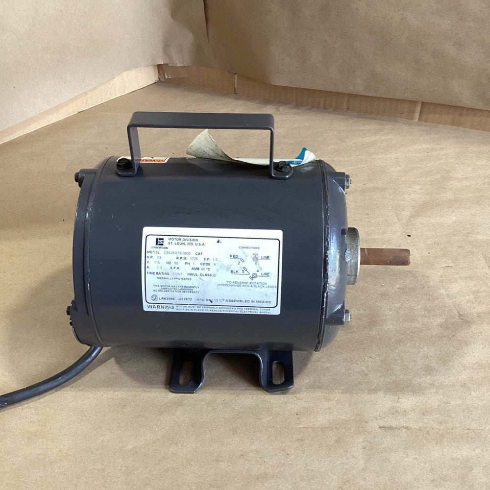 EMERSON C55JXGTS-3835, 1/3 Hp, 1725 RPM