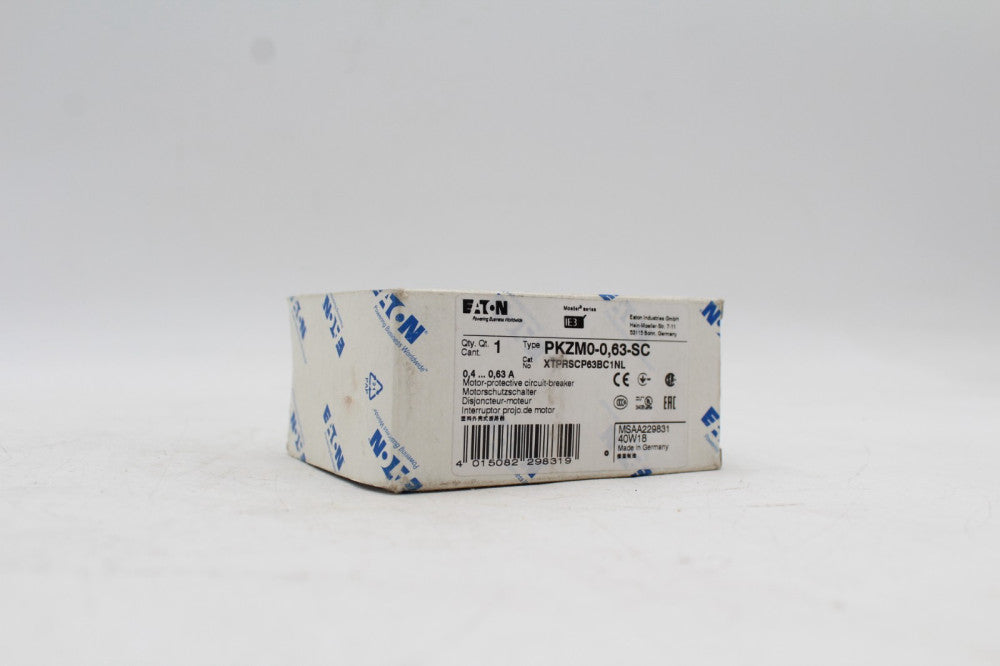 Eaton PKZM0-0, 63-SC Motor Protective Circuit Breaker