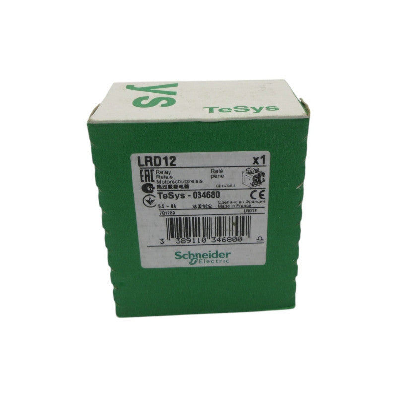 SCHNEIDER ELECTRIC LRD12 5.5-8A NSFS