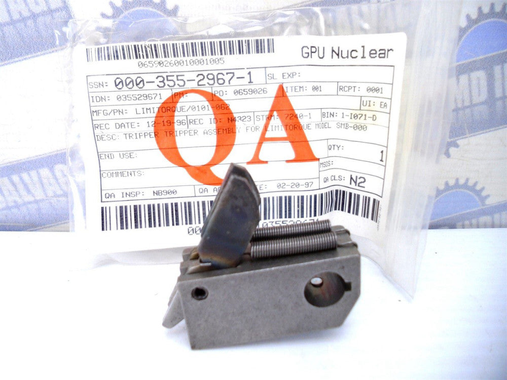 LIMITORQUE / FLOWSERVE - 0101-062 - TRIPPER ASSEMBLY for ACTUATOR SBM-000 -(NEW)