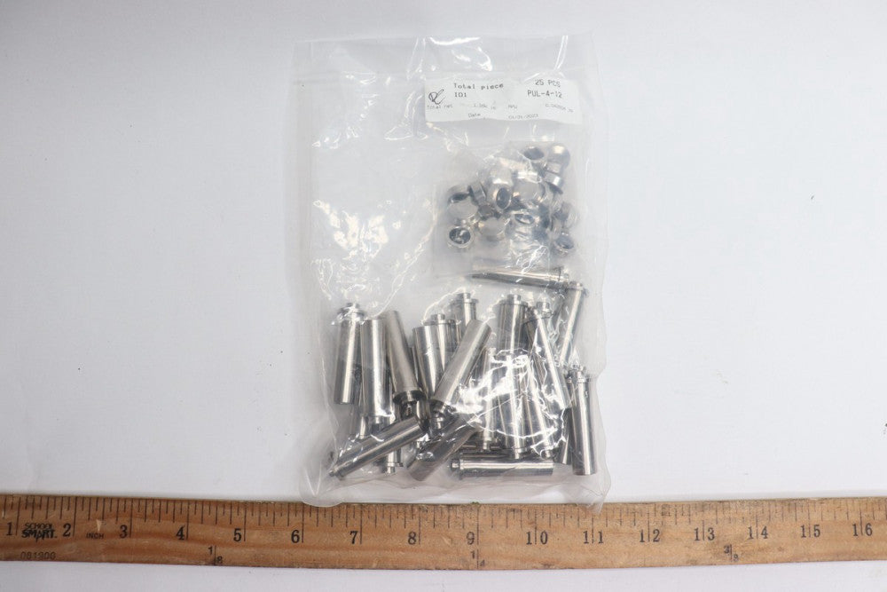 (25-Pk) Pull-Lock Fittings For 1/8" Cable PUL-4-12