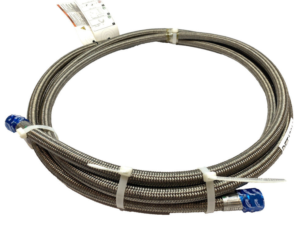 Graco 17K275 Stainless Steel Braided PTFE Hose, 4000 PSI JIC 12 Coupled