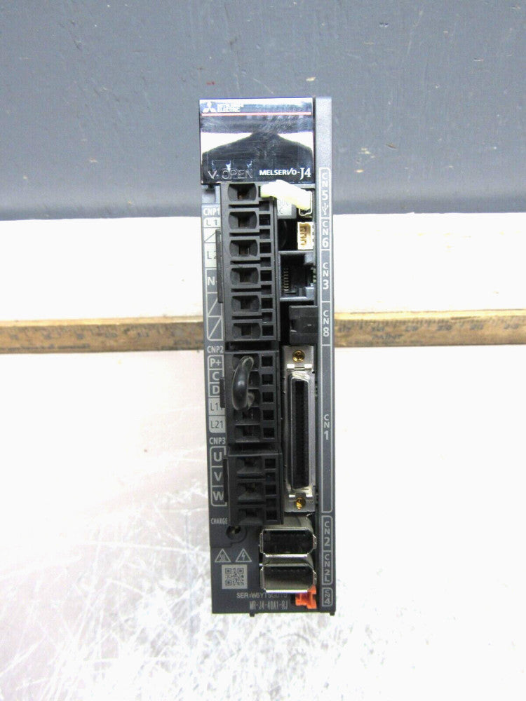 MITSUBISHI MR-J4-40A1-RJ 400W AC100-120V IN 3PH 170V OUT 2.8A XLNT USED TAKEOUT