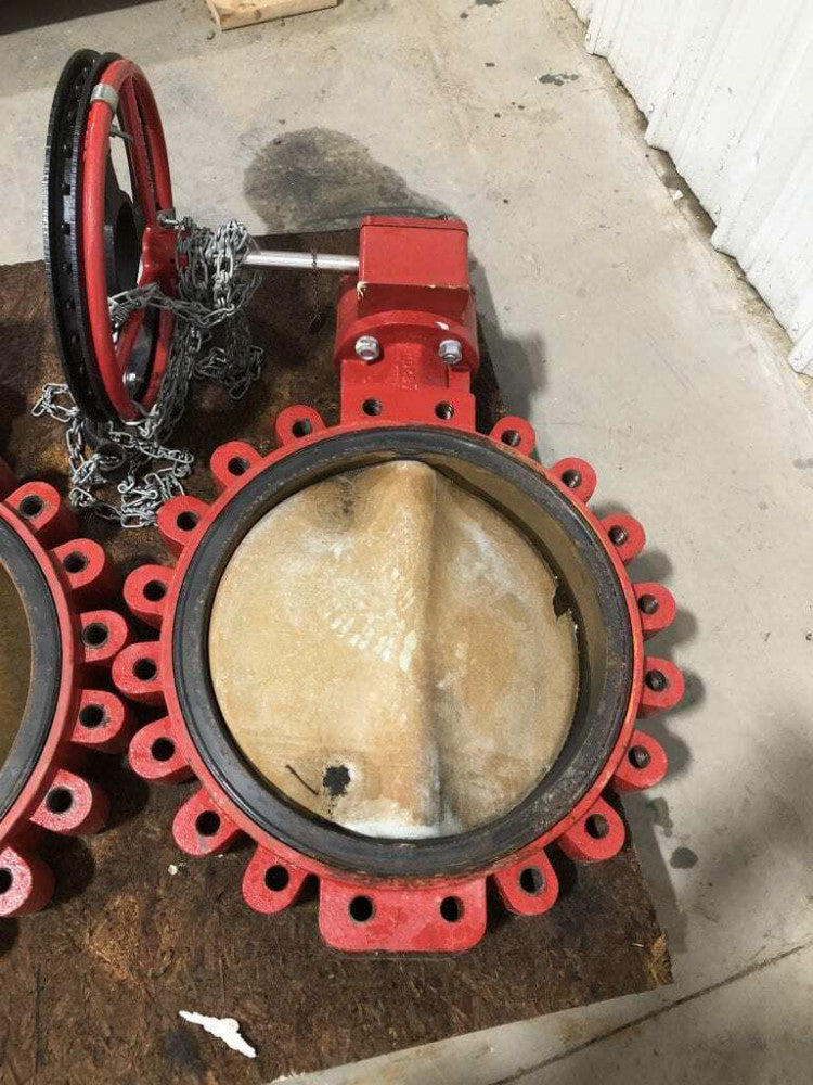 Bray 04-800 20" Manual CS 20-Lug Butterfly Valve w/ Approx. 20ft Chain