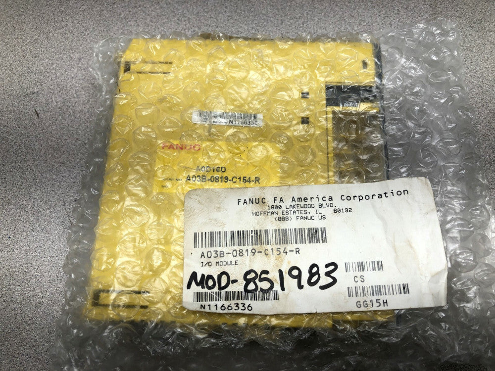 NEW NO BOX FANUC 16 PT OUTPUT MODULE A0D16D  /  A03B-0819-C154-R