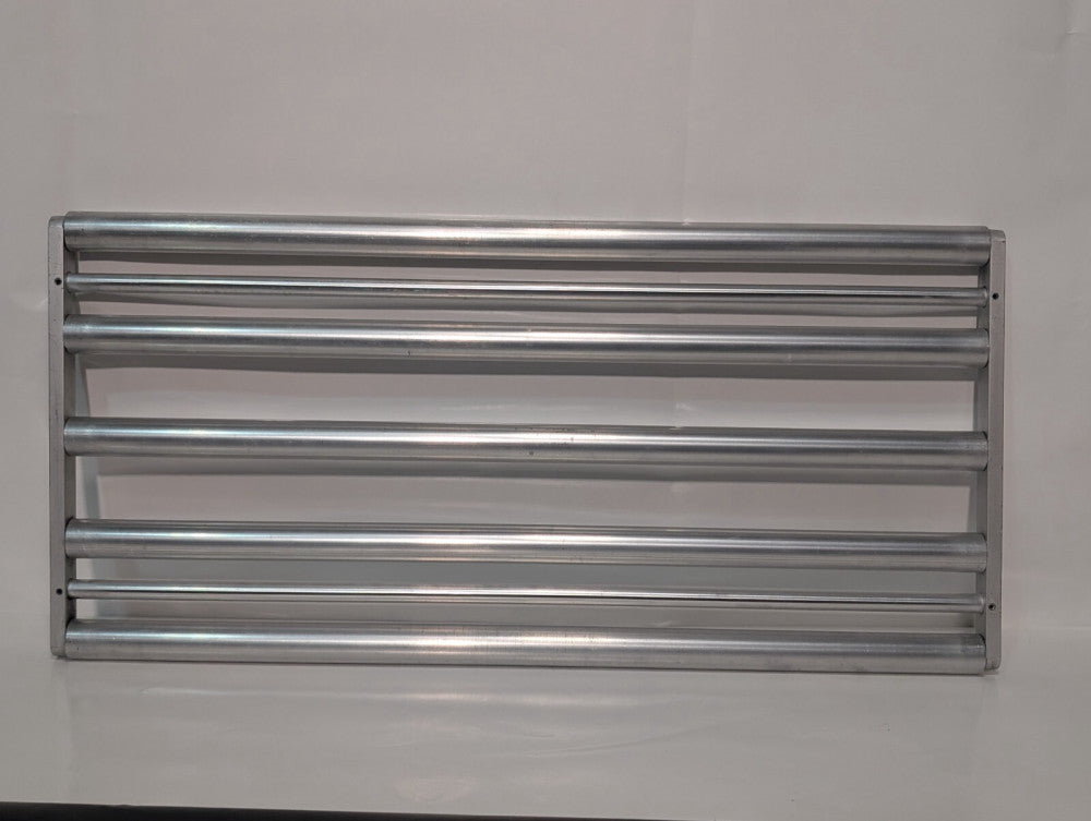 Unbranded Portable Roller Rack  Conveyor w Carrying Case, 5 Rollers, 30" x 14"
