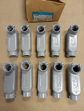Crouse-Hinds LB25MT 3/4 inch Type LB Aluminum Conduit Outlet Body (Box Of 10) 