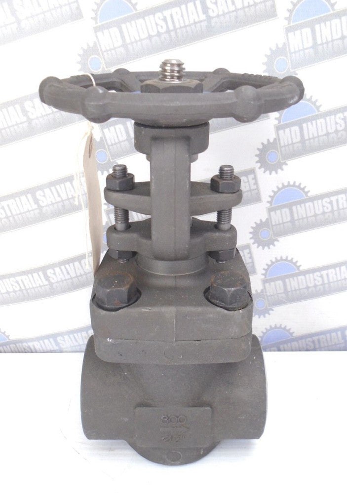 NEWCO 47 - 02-18S-FS2-WB-RP-NC - Class 800 - 2" GATE VALVE - SOCKET WELD - (NEW)