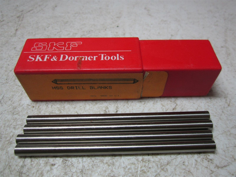 SKF & Dormer A250 4 G High Speed Steel Drill Blanks - Pack of 4