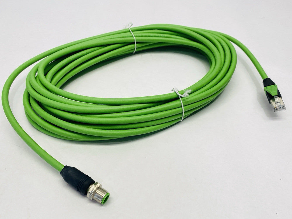 Murr Electronik 7000-44711-7961000 Industrial Ethernet Cord Male M12-RJ45 10m