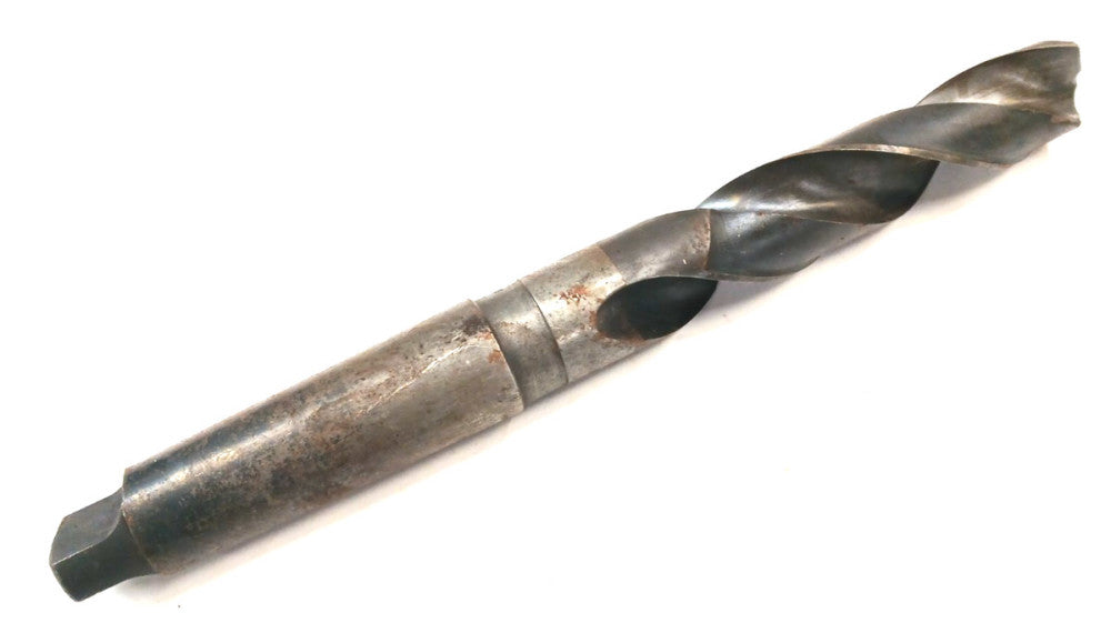 1-11/16" TWIST DRILL BIT MT5 HSS 7-1/2" LOC 17" OAL 2-FLUTES SPIRAL