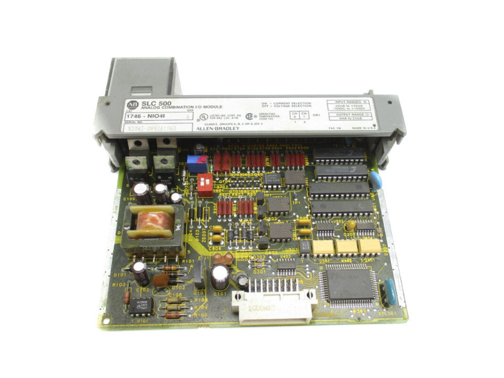 ALLEN BRADLEY 1746-NIO4I SER. A 10VDC (NO DOOR/TERMINAL) NSNP