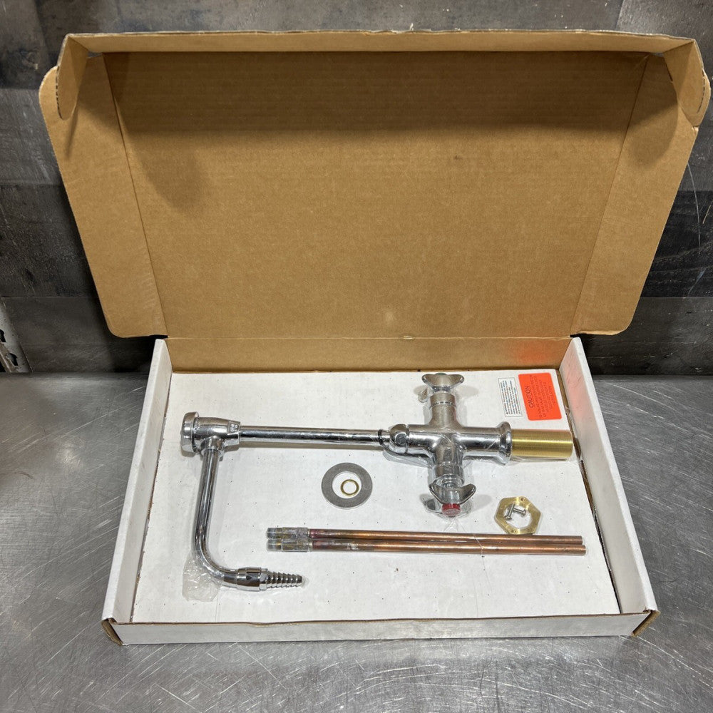 Watersaver Gooseneck,Chrome,Brass,2.0gpm L414VB Watersaver L414VB Forged Brass