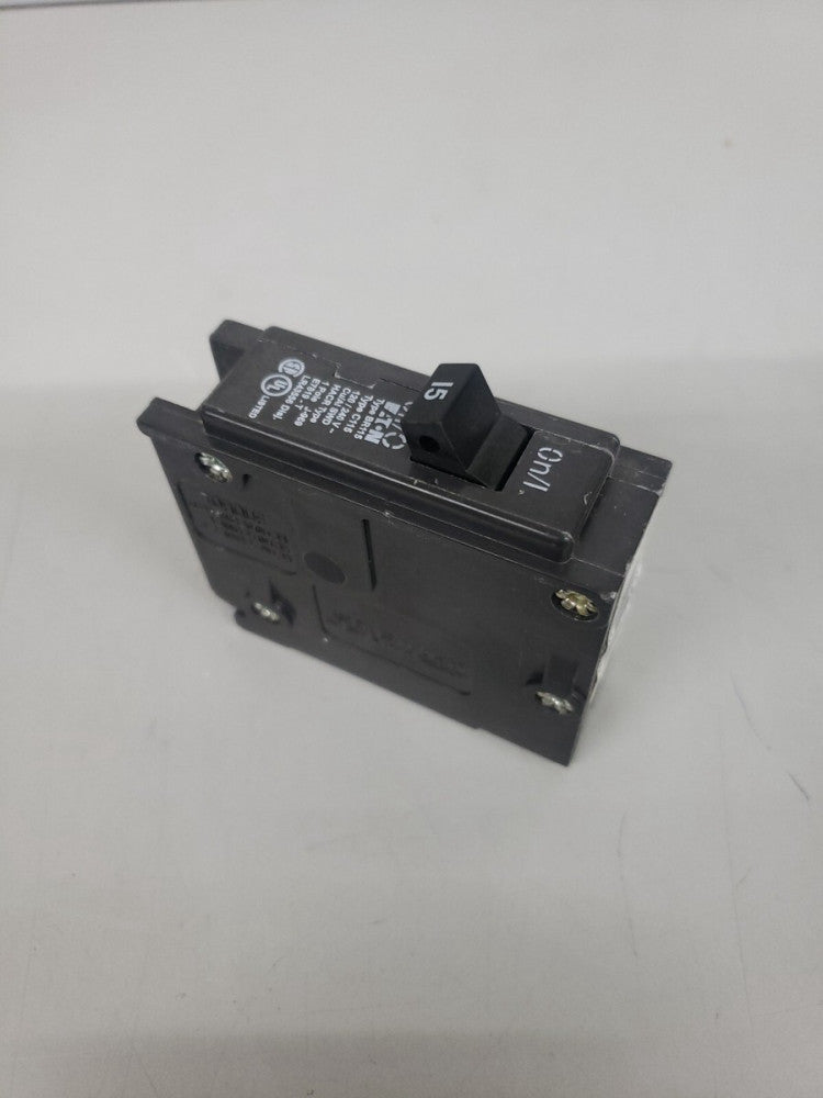 1) NEW OLD STOCK! EATON CUTLER HAMMER BR115 15 AMP 1 POLE CIRCUIT BREAKER