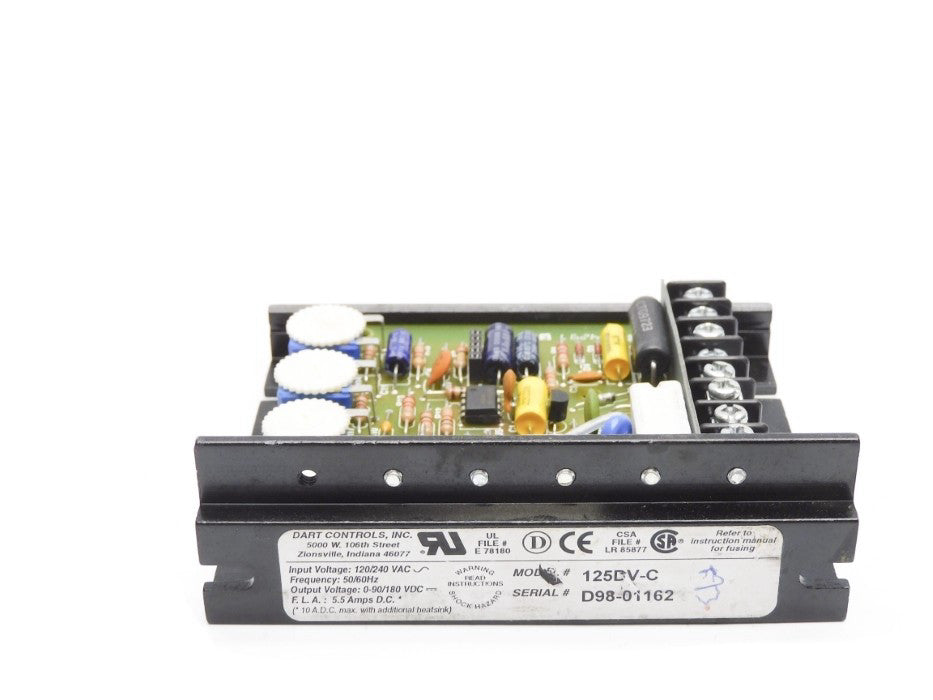 DART CONTROLS 125DV-C 120/240VAC 5.5A UNMP